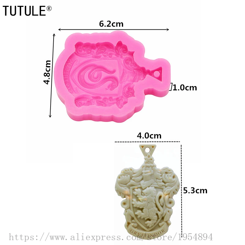 keychain Mould silicone Polymer chocolate cake Clay Silicone keychain Necklace mould,Epoxy Resin Craft Pendants Mould