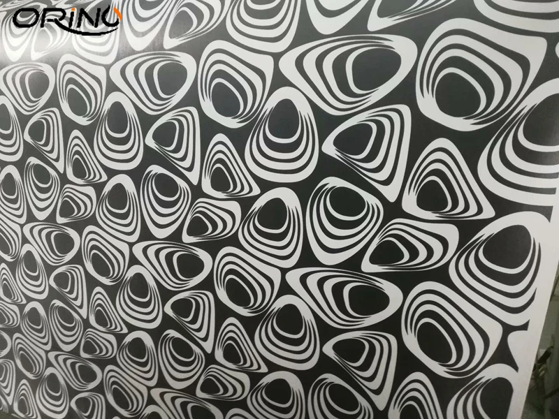 Newest Black White Camouflage Vinyl Car Sticker Decal Adhesive PVC Car Wrap Foil With Air Release