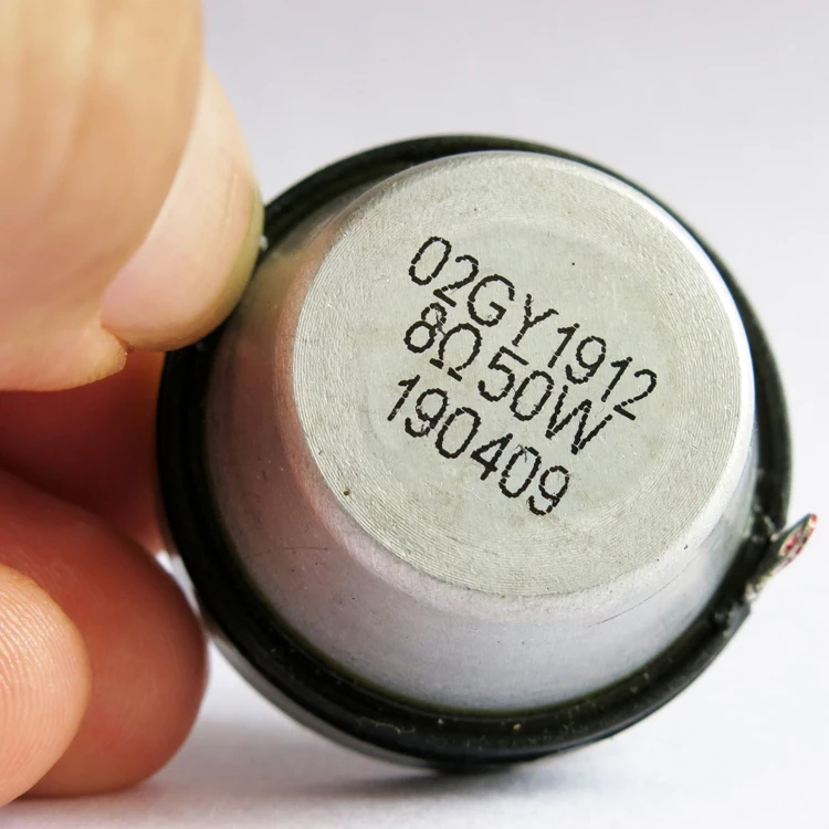 Unidade de alto-falante HIFI Tweeter para Home Audio, DIY Car Treble Upgrade, Cobalto Magnet, alta qualidade, mais novo na venda, 1,25 ", 8ohm, 50W