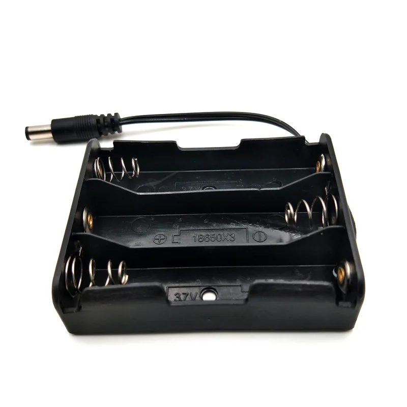 バッテリーホルダー用収納ボックス,500 xピース/ロットx 3.7V,2x3x4スロット,18650mm,コンパートメント