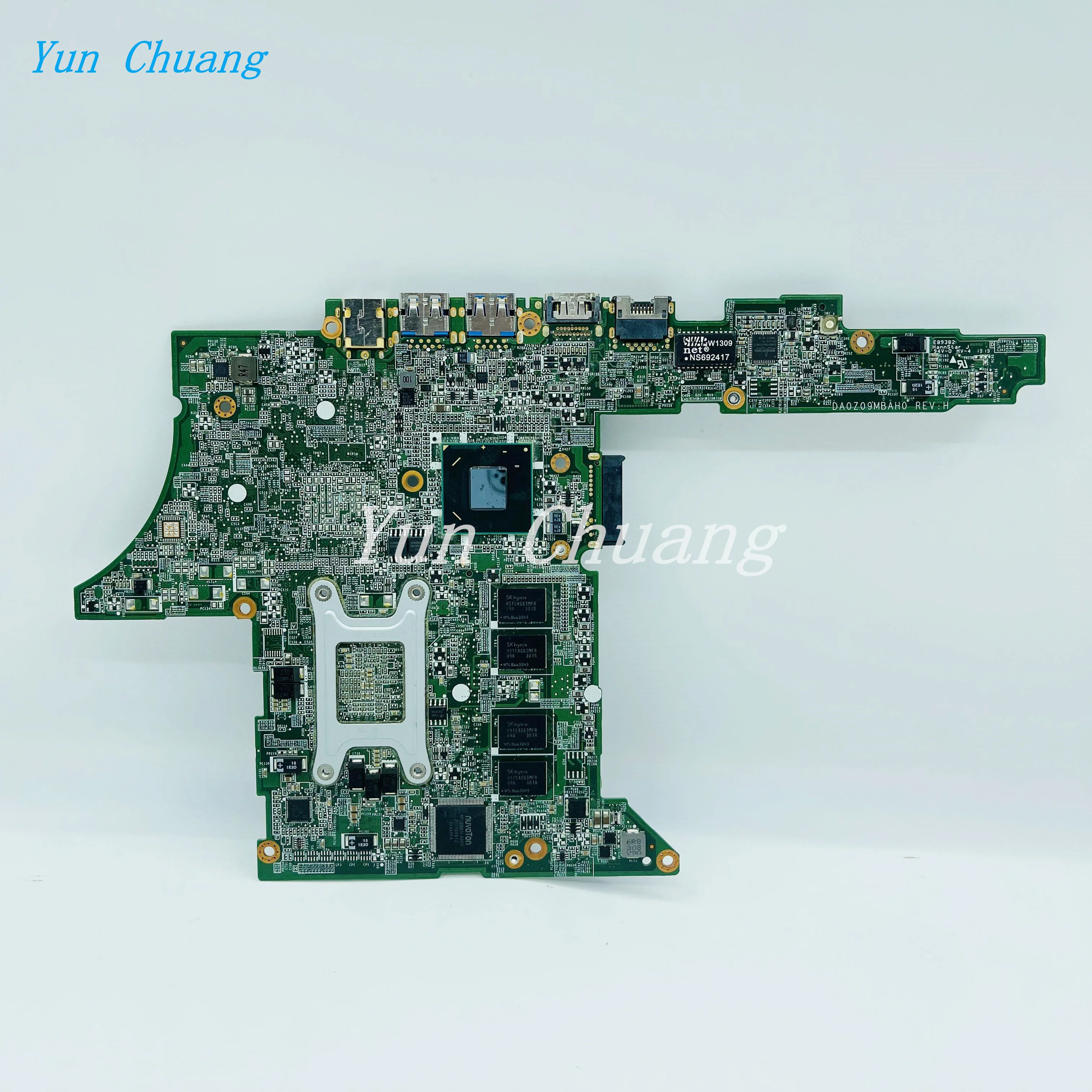 Imagem -02 - para Acer Aspire M5481tg M5-481t M5-481g Placa-mãe do Portátil com I33227u Cpu 2g-ram Nbm2611001 Mainboard Testado Da0z09mbah0