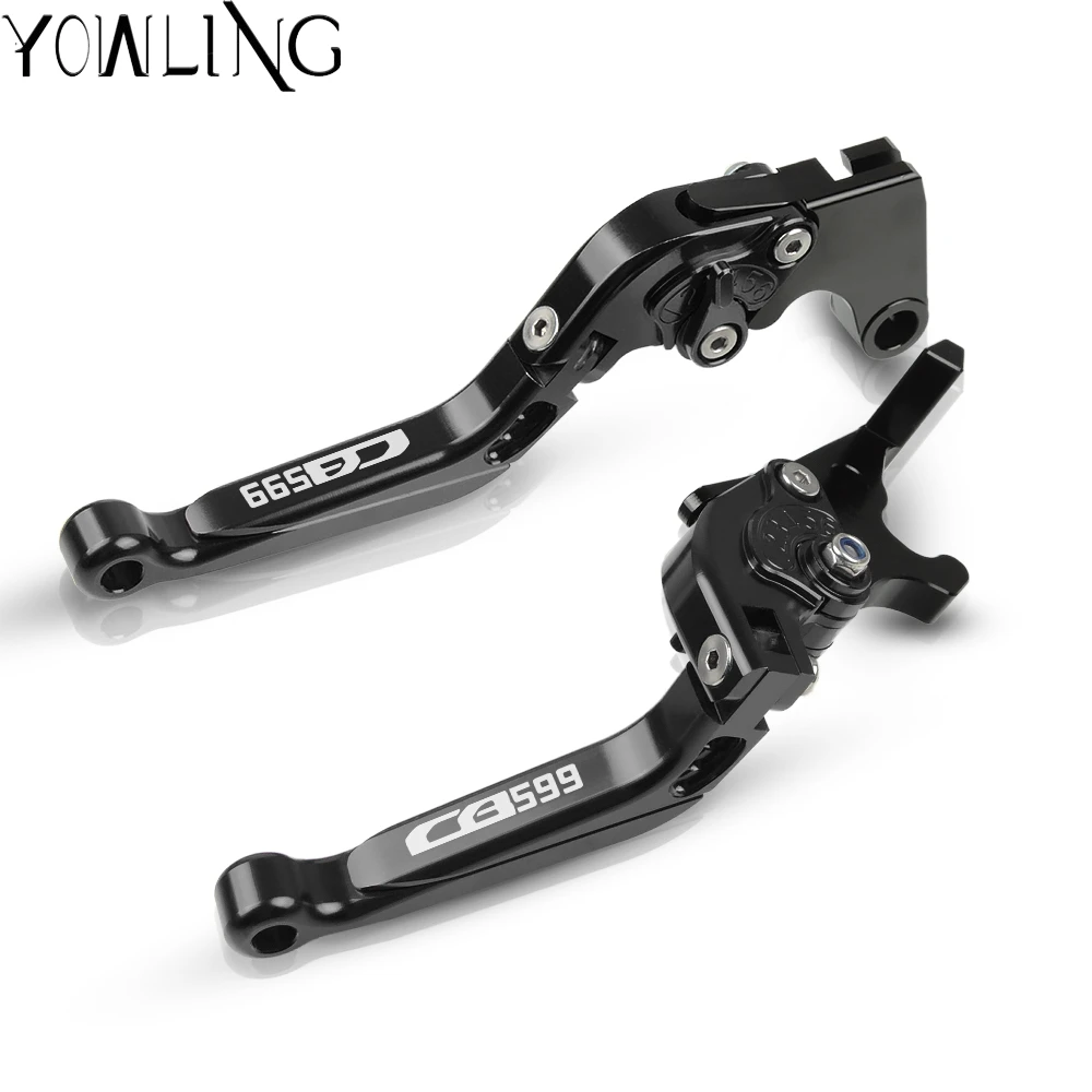 Motorcycle Extendable Adjustable Handle Levers Brake Clutch Lever For HONDA CB599 1998 1999 2000 2001 2002 2003 2004 2005 2006