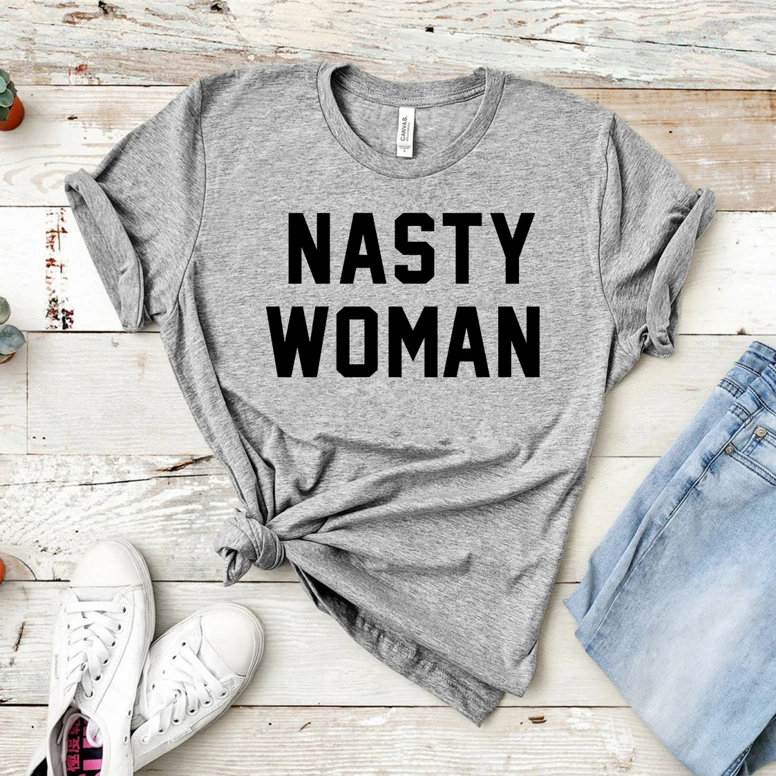 Nasty Woman Shirt Kamala Harris Tee Feminist T-Shirt Women's Rights Shirts Equality Tees Oversized Women Shirts Feminist Apparel