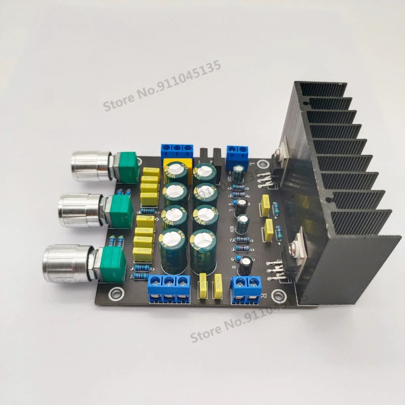 LM1875 Power Amplifier Board with High and Bass Adjustment 2.0 Dual Channel Subwoofer Power Amplifier Module 1875 Amplifier 40W