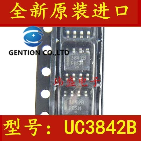 20PCS Power supply chip UC3842BD1013TR UC3842B SOP-8 in stock 100% new and original