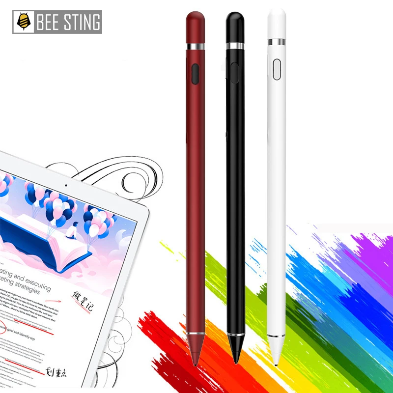 

Active Stylus Pen Capacitive Touch Screen Pencil For HUAWEISamsung Xiaomi iPad Tablet Phones iOS Android Pencil For Drawing