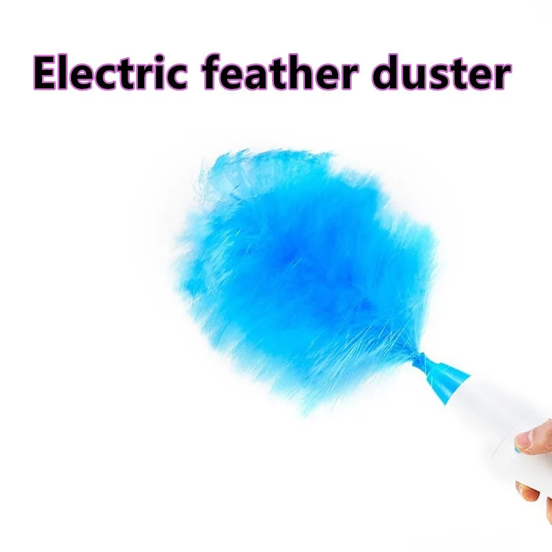 Plumeau à plumes, batterie, précipitateur de poussière électrique, microfibres fines, articles non endommagés, outil de nettoyage à brosse douce, cuisine réglable