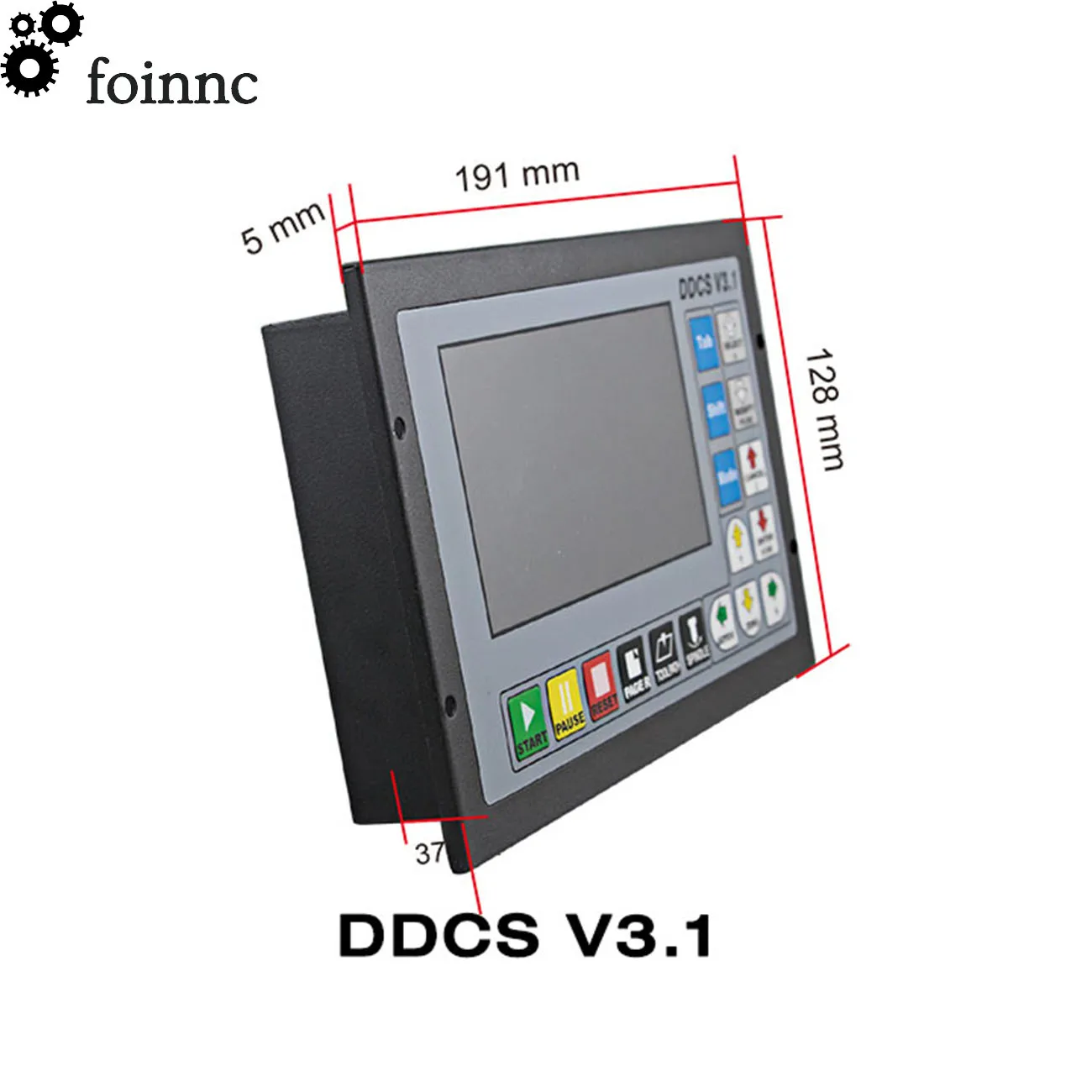 Upgraded DDCSV3.1 3/4 axis 500KHz G-Code Offline Controller for CNC Drilling Milling