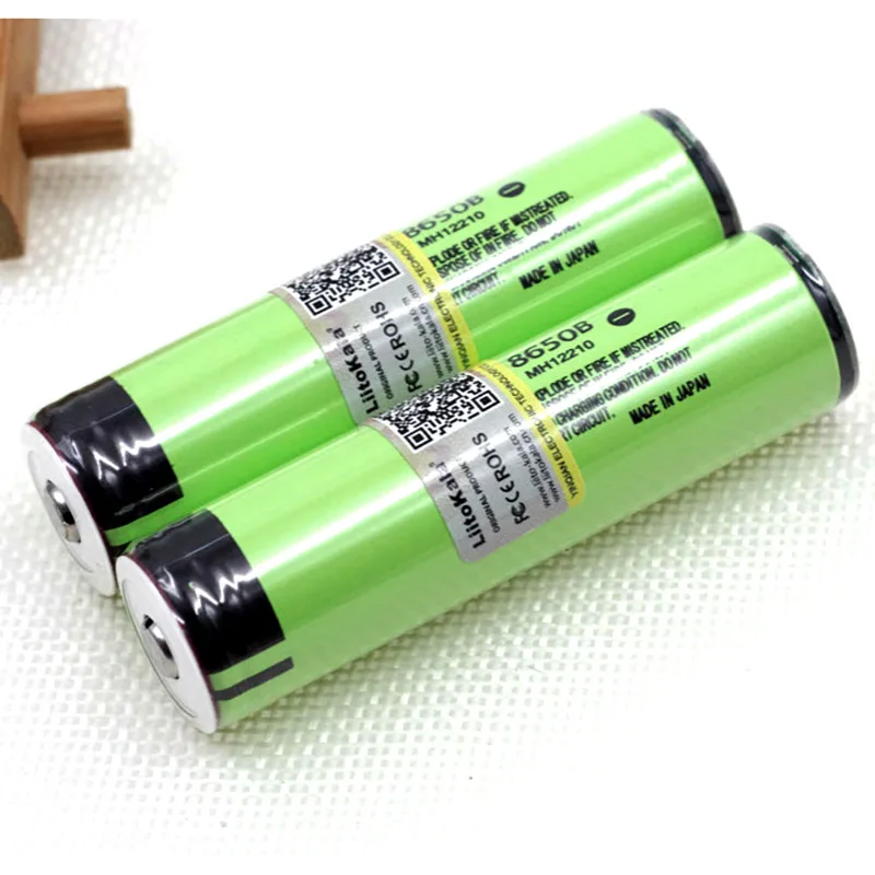 Liitokala New Protected Original Rechargeable battery 18650 NCR18650B 3400mah with PCB 3.7V For Flashlight batteries