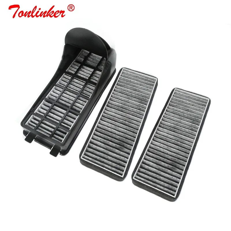 TONLINKER Air Filter For Volkswagen Polo Gol Jettas Santana 2011-2019 Skoda Fabia Rapid 2011-2021 Car External Carbon Filters