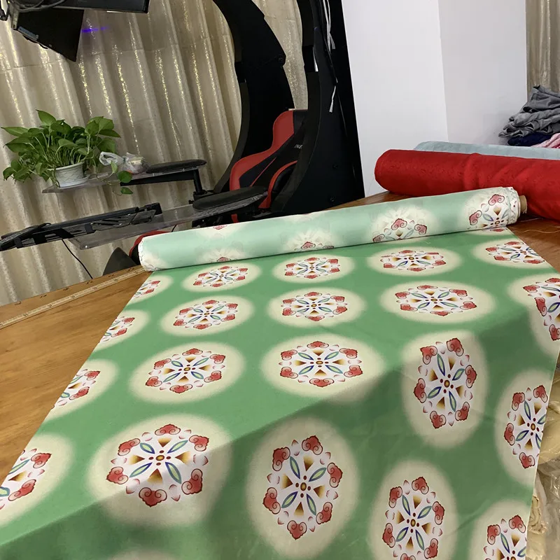 Traditional Non-Legacy Spinning Craft High-Grade Pure Silk Fabric 100% Silk Star Woven Fabric