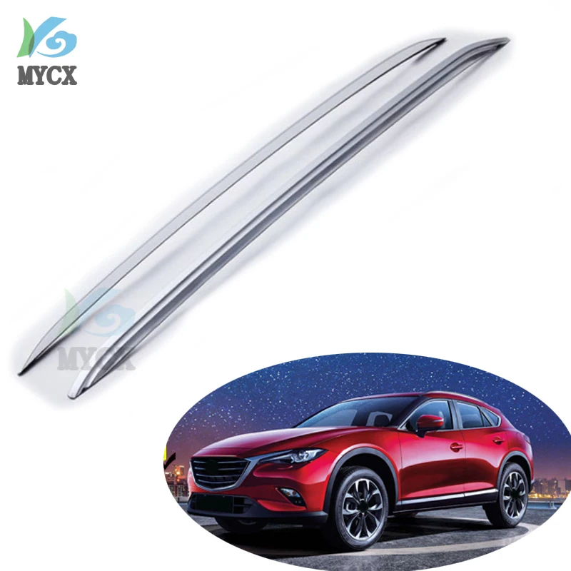 New arrival OE style luggage bar roof rail roof rack for Mazda CX-4 CX4,thicken aluminium alloy, ISO9001 quality