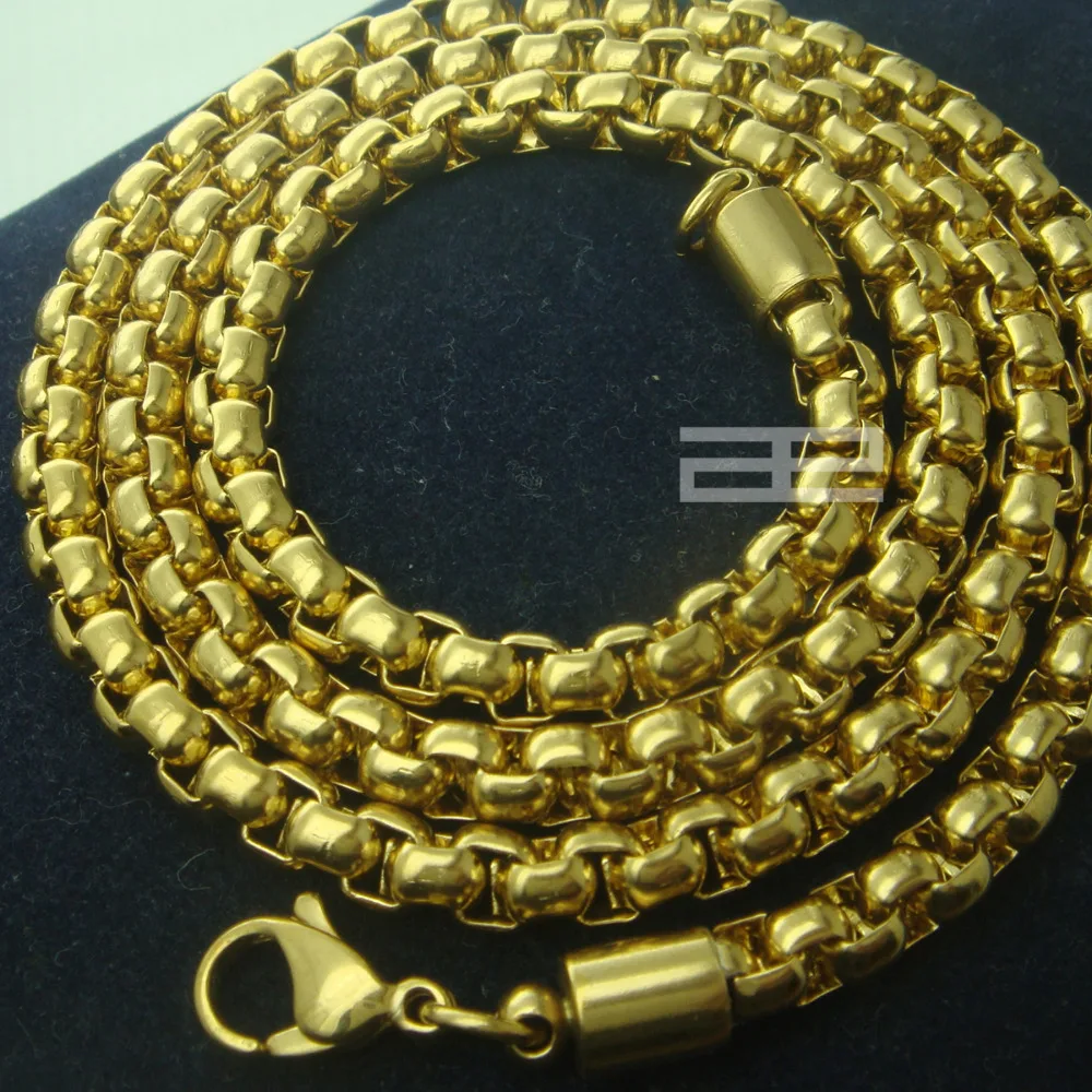 

4mm band width Men trendy Necklace N199