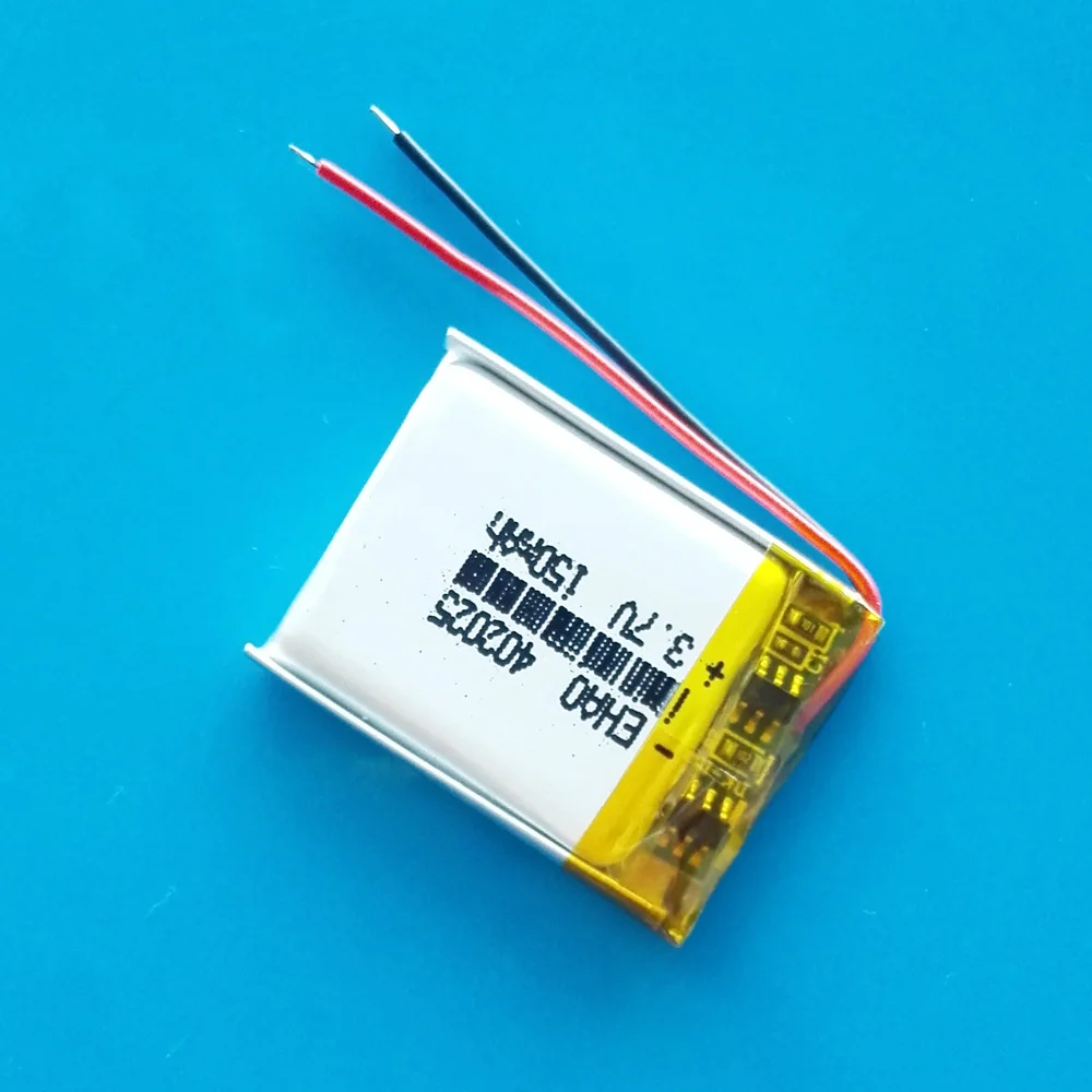 Akumulator litowo-polimerowy Lipo 3,7 V 150 mAh 402025 Bezprzewodowa mysz Bluetooth dla Ployer P319 aigo E5808 MP3 MW1