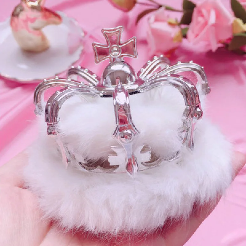 King Queen's Cross Plush Crown Lolita Headdress