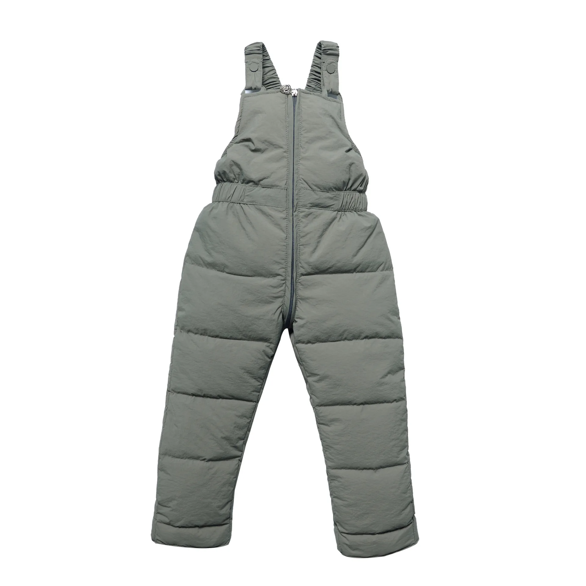 Winter Children Baby Down Pants Girls Boys Trousers Jacket Kids Baby Jumpsuit Warm Strap Pants Fashion Windproof Down Trousers