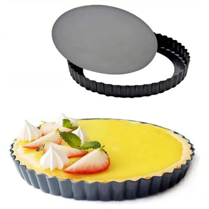 3/4/5 Inch Round Live Bottom Cake Mold Baking Molds Breadfruit Pie Baking Pan Non-Stick Kitchen Tools Accessories Tray 1PCS