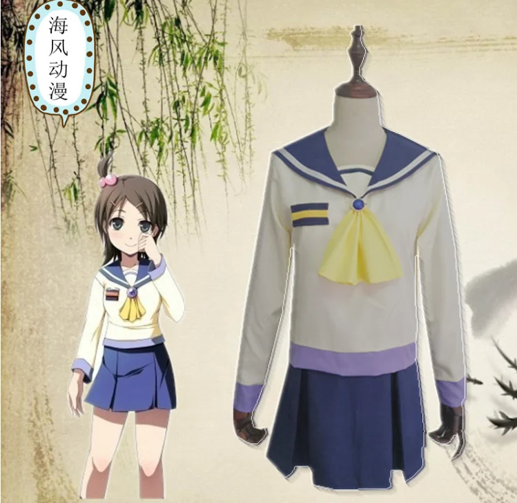 Corpse Party Naomi Nakashima Ayumi Shinozaki Ms. Yui Shishido Seiko Shinohara Mayu Suzumoto Cosplay Costume in stock