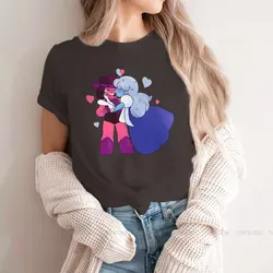 Ruby Saphire Unique TShirt for Girl Steven Universe Garnet Pearl Top Quality Creative Gift Idea  T Shirt Stuff 4XL   Ofertas