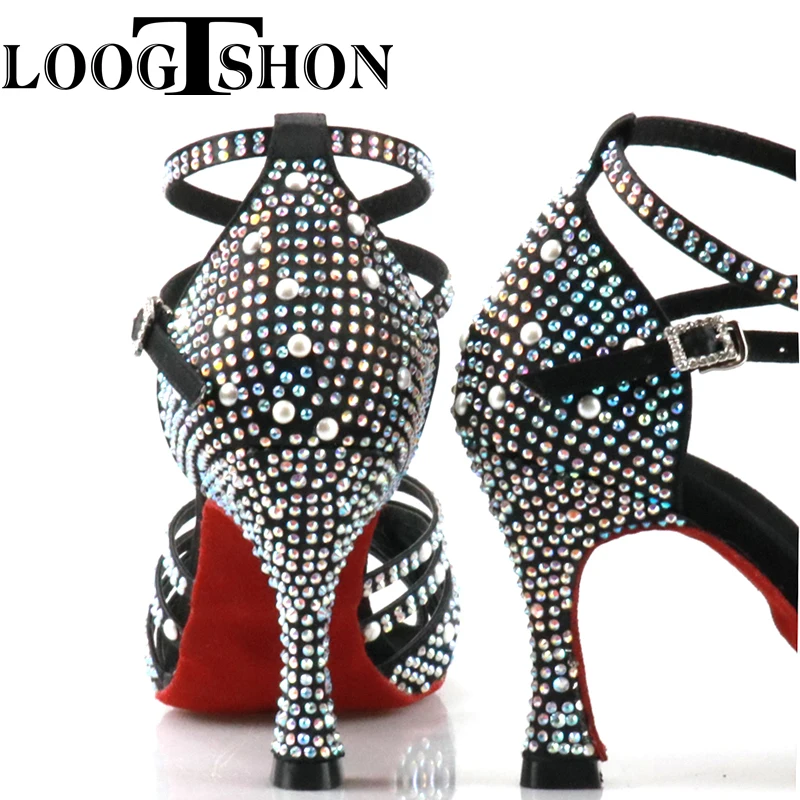 LOOGTSHON Latin water platform dancing shoes woman fashion shoes High Heels Jazz Shoes heels for girls women's platform shoes...