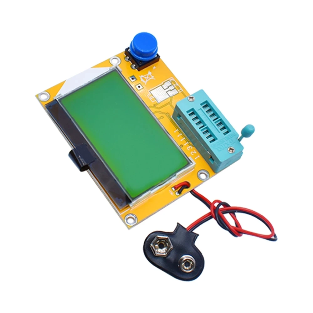 Medidor transistor/medidor transistor, de alta qualidade, novo modelo, capacitância, díodo tríodo, indutância scr, mos, pnp, npn