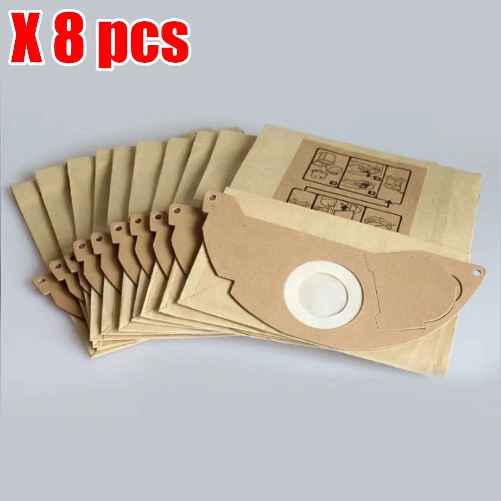 

8pcs Vacuum cleaner dust parper bag replacement for Karcher A2000 2003 2004 2014 2024 2054 2064 2074 S2500 WD2200 2210 2240 2250