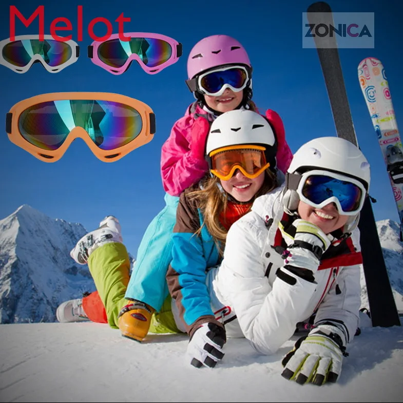 

Children's Ski Goggles Professional Outdoor Adult Mirror Anti-Fog Windproof Men Women Mountaineering Snow Ski Goggles Equipment