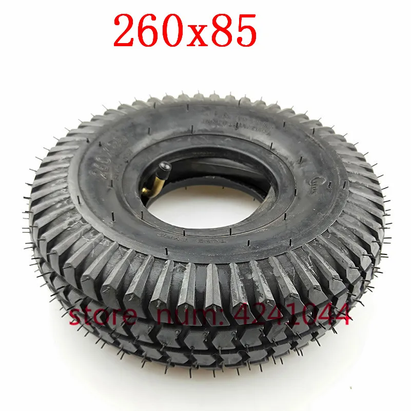 High-quality new 260x85 tires 3.00-4 10\'\'x3\'\'  Scooter tyre and inner tube kit fits electric kid gas scooter wheelChair