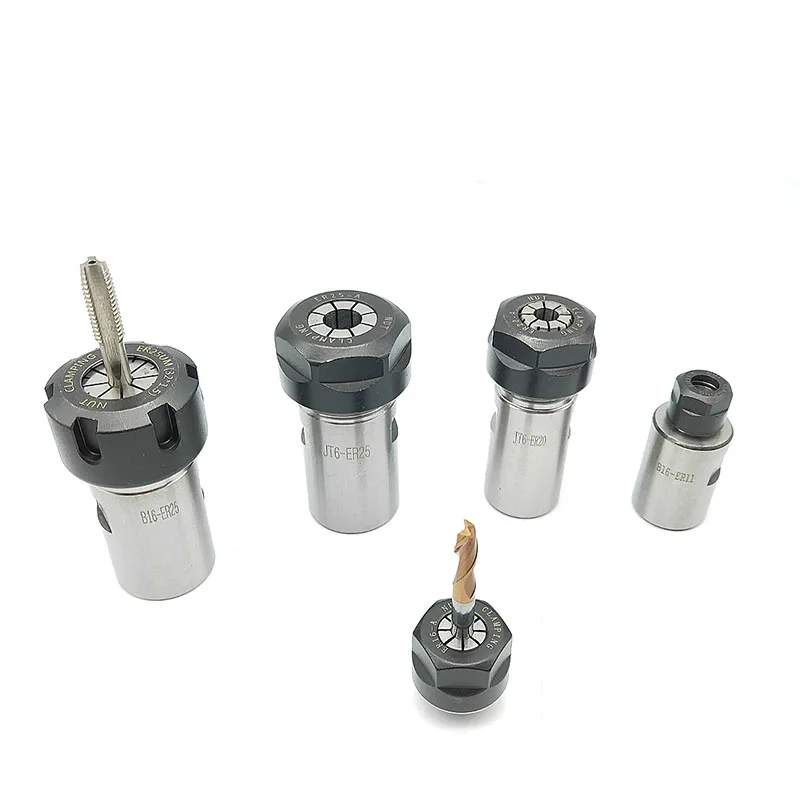 Motor shaft B10 B12 B16 B18 JT6 ER11 ER16 ER20 ER25 ER32 collet chuck tapper cone drill chuck lathe tool holder for CNC machine