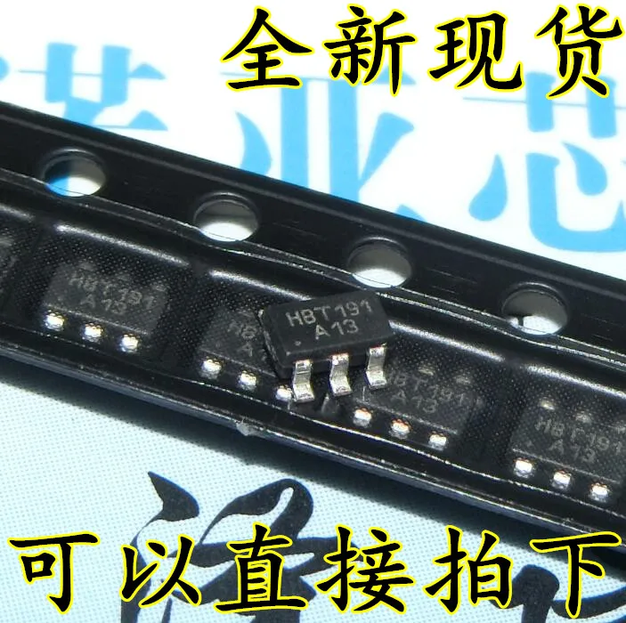 50ชิ้น/ล็อตใหม่ HBT191 SMD ไดโอด SOT23-6