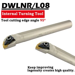 1PCS S20R S25S S32T DWLNR08 Lathe Machine Internal Turning Tool Holder High Quality DWLNR CNC Tool Holder Lathe Cutter