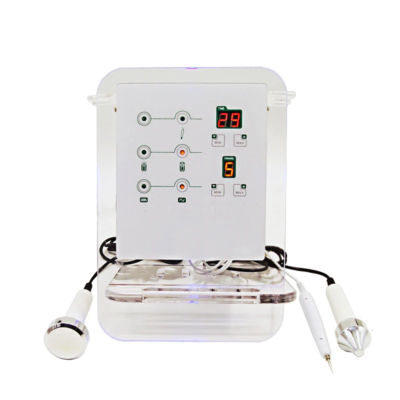 Three-in-one beauty equipment Ultrasonic introduction device Facial ultrasonic introduction beauty device Facial care