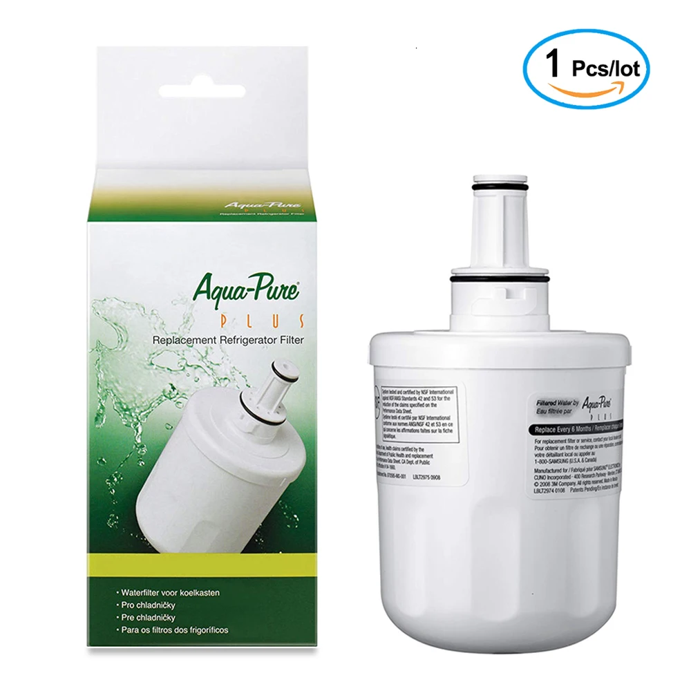 Sostituisci i prodotti Samsung DA29-00003F Aqua-Pure Plus filtro per l\'acqua del frigorifero 1 confezione