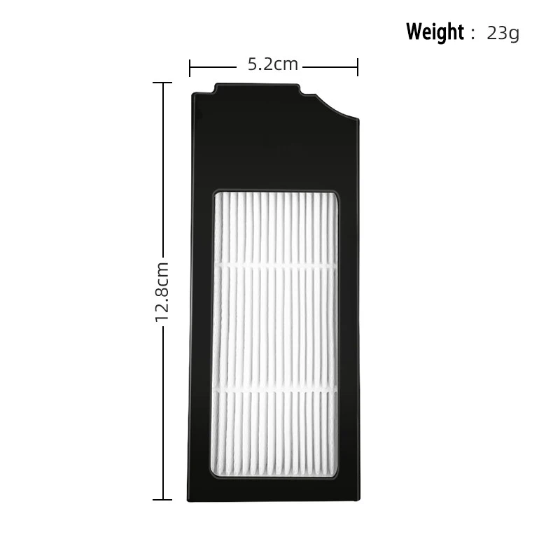 Cepillo lateral principal con filtro, bolsa de polvo, mopa, accesorios de repuesto de tela para Ecovacs Deebot X1 TURBO / OMNI Robot, piezas de aspiradora