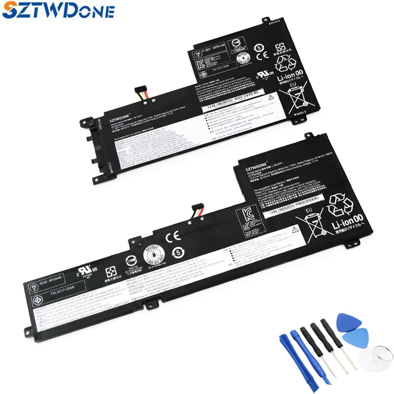 Аккумулятор SZTWDONE L19C3PF5 L19C4PF1 для ноутбука Lenovo Air 15 15ARE/15ITL/15ALC 2021 S550-15 L19D3PF3 L19C3PF4 L19M3PF6 L19L4PF1