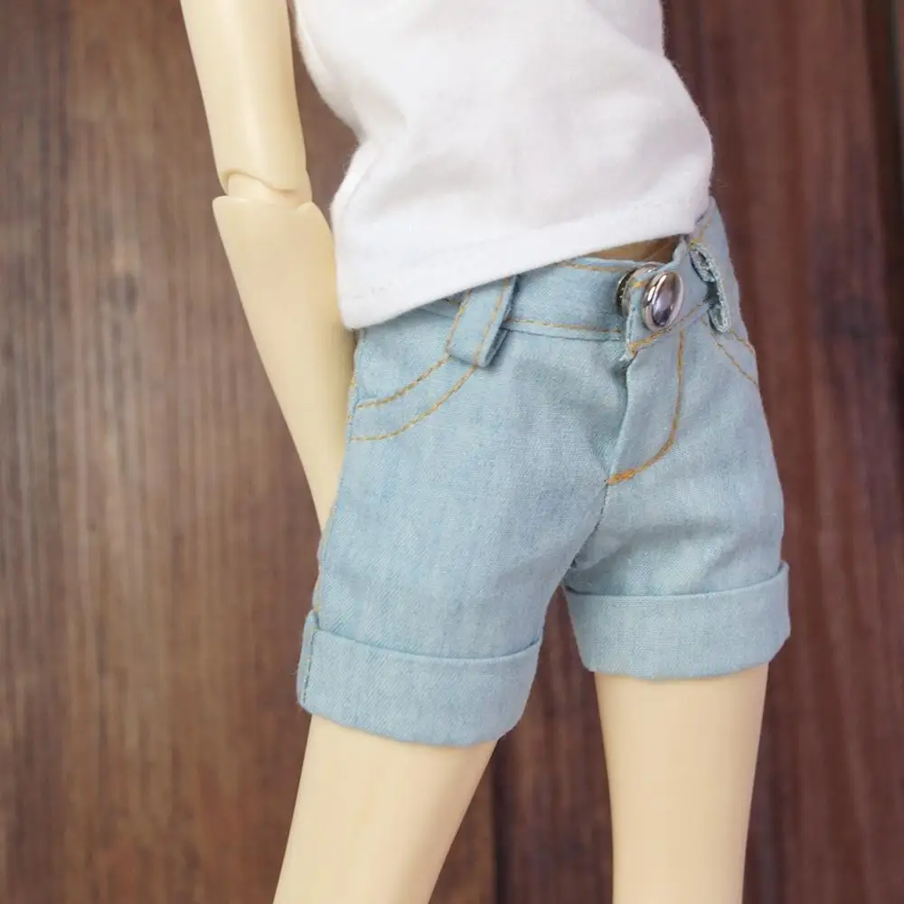 

BJD Black Short Pants Hot Trousers Outfits For Female 1/3 SD 60cm 24" 1/4 17" Tall BJD doll MSD DK DZ AOD DD Doll