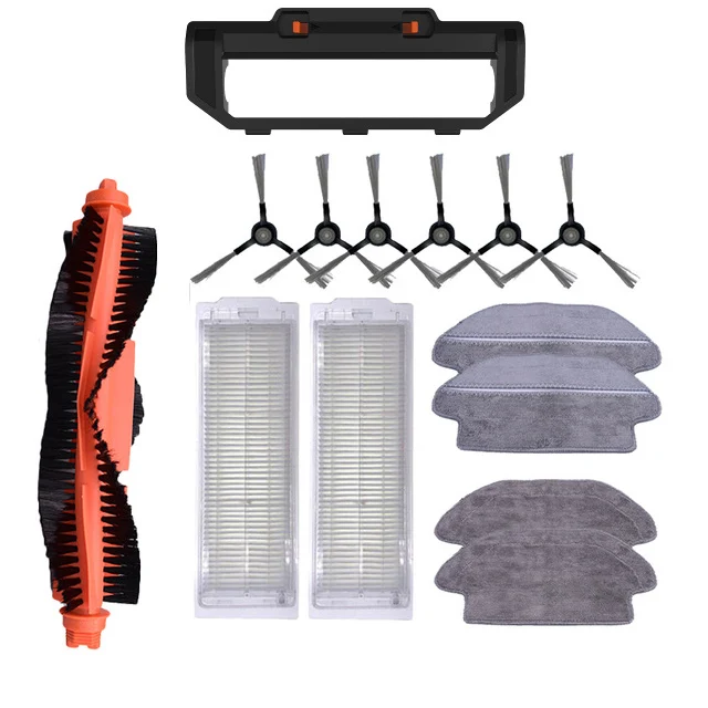 Main Brush cover Hepa Filter Side Brushes Mop Cloth for xiaomi Robot Vacuum Cleaner STYJ02YM Viomi V2 PRO V-RVCLM21B