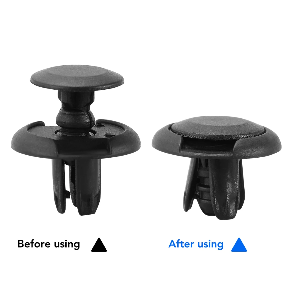 مشابك برشام لمصد السيارة ، 8 مللي متر ، 50 قطعة ، لرينو ميجان 2 3 داستر لوجان كليو 4 3 لاجونا 2 سانديرو سينيك 2 كابتور