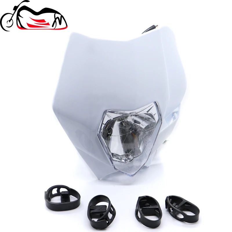 HeadLight Assembly Headlamp Mask For SUZUKI DRZ 400/S/SM/E DR200S DR650SE DRZ400SM DRZ400S 2001-2020 19 Motorcycle Accessories