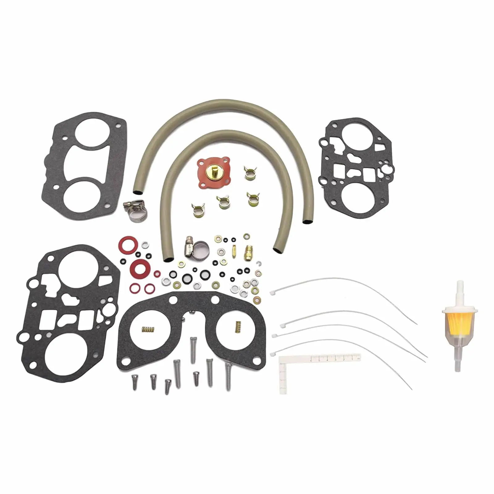 36/40/45/48 CARBS REBUILD KIT- WITH ADDED FASTNERS & SUPPLEMENT