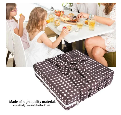 Nuovo Del Bambino Da Pranzo Sedia Cuscino di Rialzo Smontabile Per Bambini Seggiolone Sedile Pad Star Sedia Cuscino di Rialzo Bambino Materasso