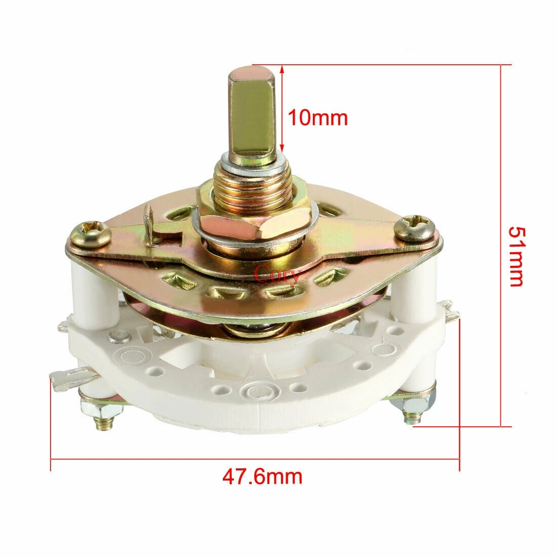1PC Selectable 1 Deck Band Channel Rotary Switch Selector 1P6T 2P5T 1P7T 4P2T 1P5T 2P2T 2P4T 1P9T 3P3T 1P11T 2P3T - Image 2