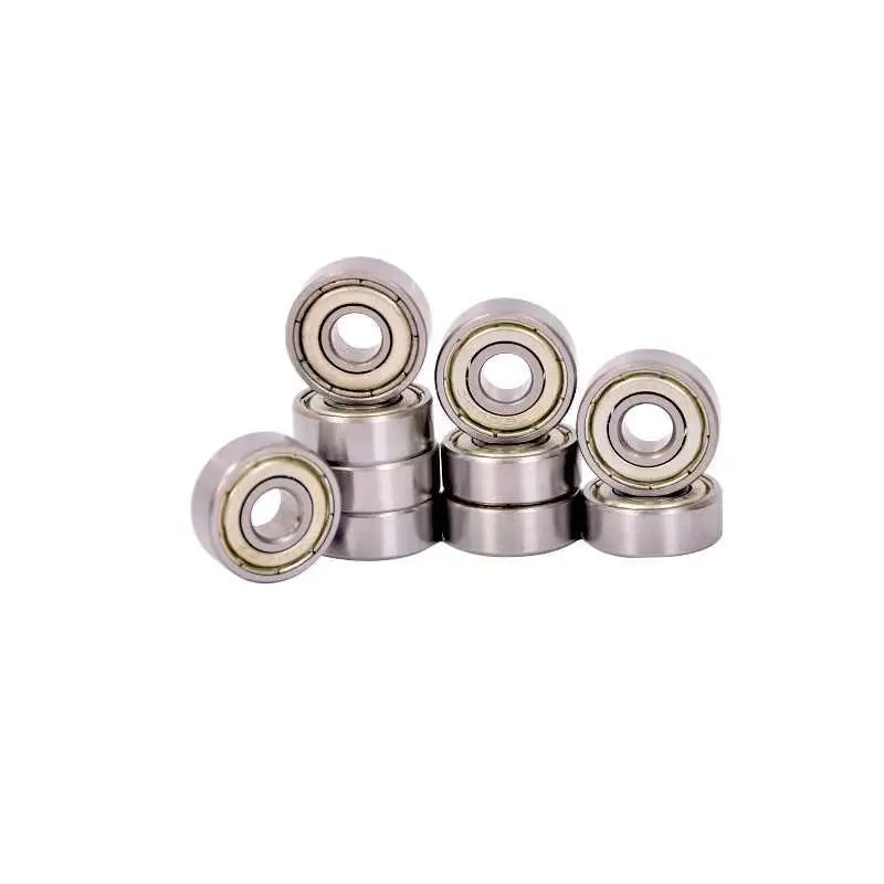 10pcs Ball Bearing 603 604 605 606 607 608 609 623 624 625 626 627 628zz 2RS steels Miniature bearing