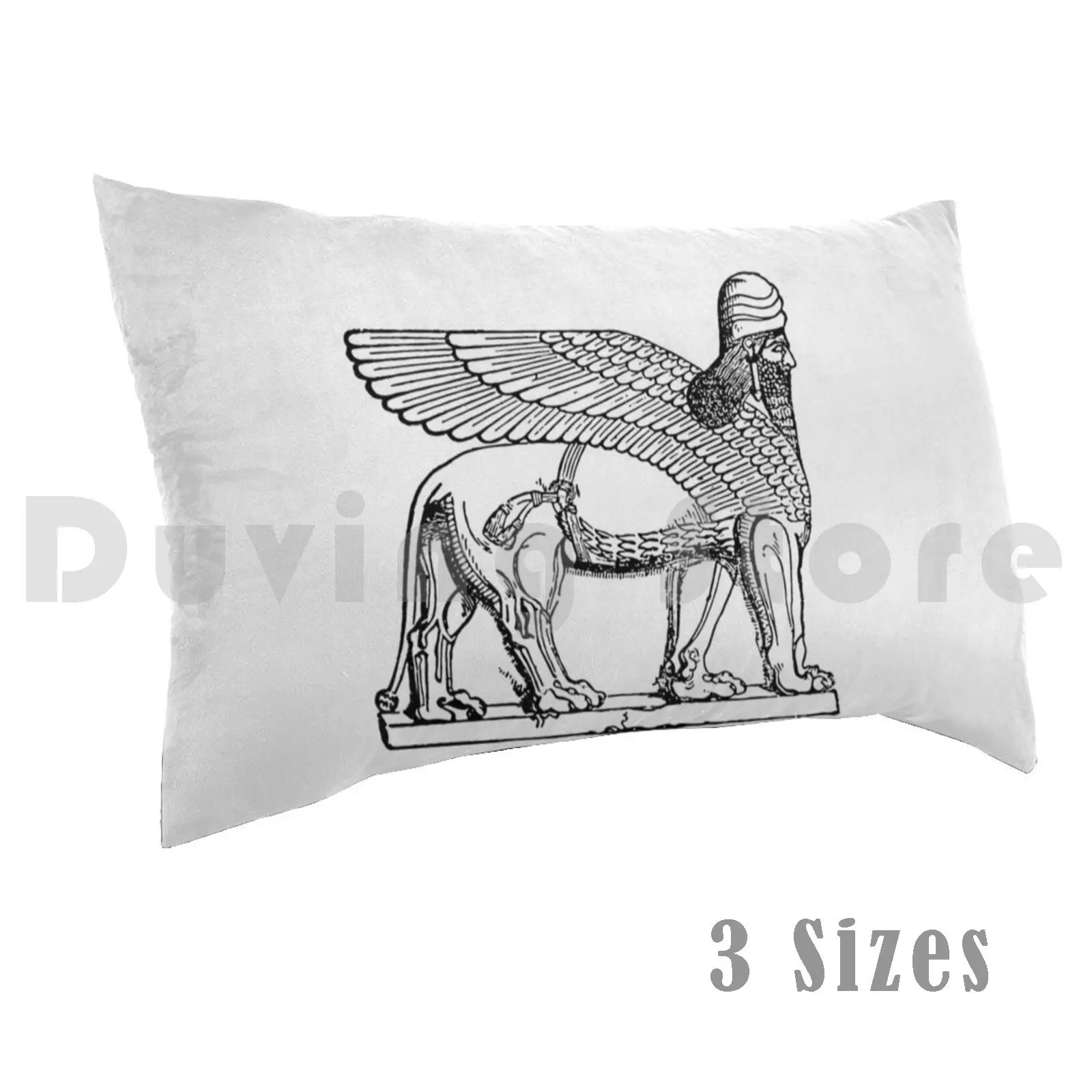 High Resolution Nergal The God Of Plague And War Mesopotamian Religion Pillow Case Printed 50x75 High