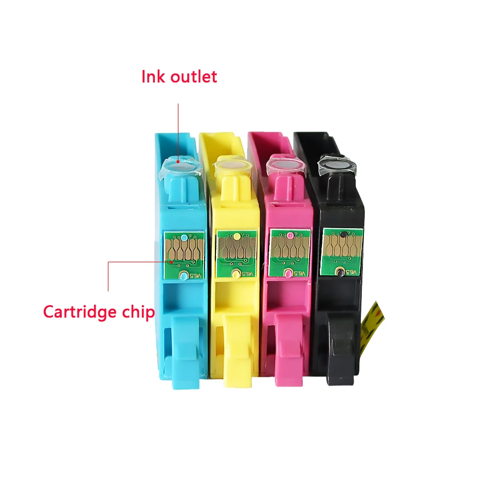 Compatible T1291 - T1294 T1295 Ink cartridge for EPSON stylus SX235W SX425W SX420W SX438W SX525WD SX535WD Printer