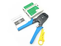 RJ45 RJ11 RJ12 CAT5 LAN Network Tool Kit Cable Tester Crimp Crimper Plier Cutter