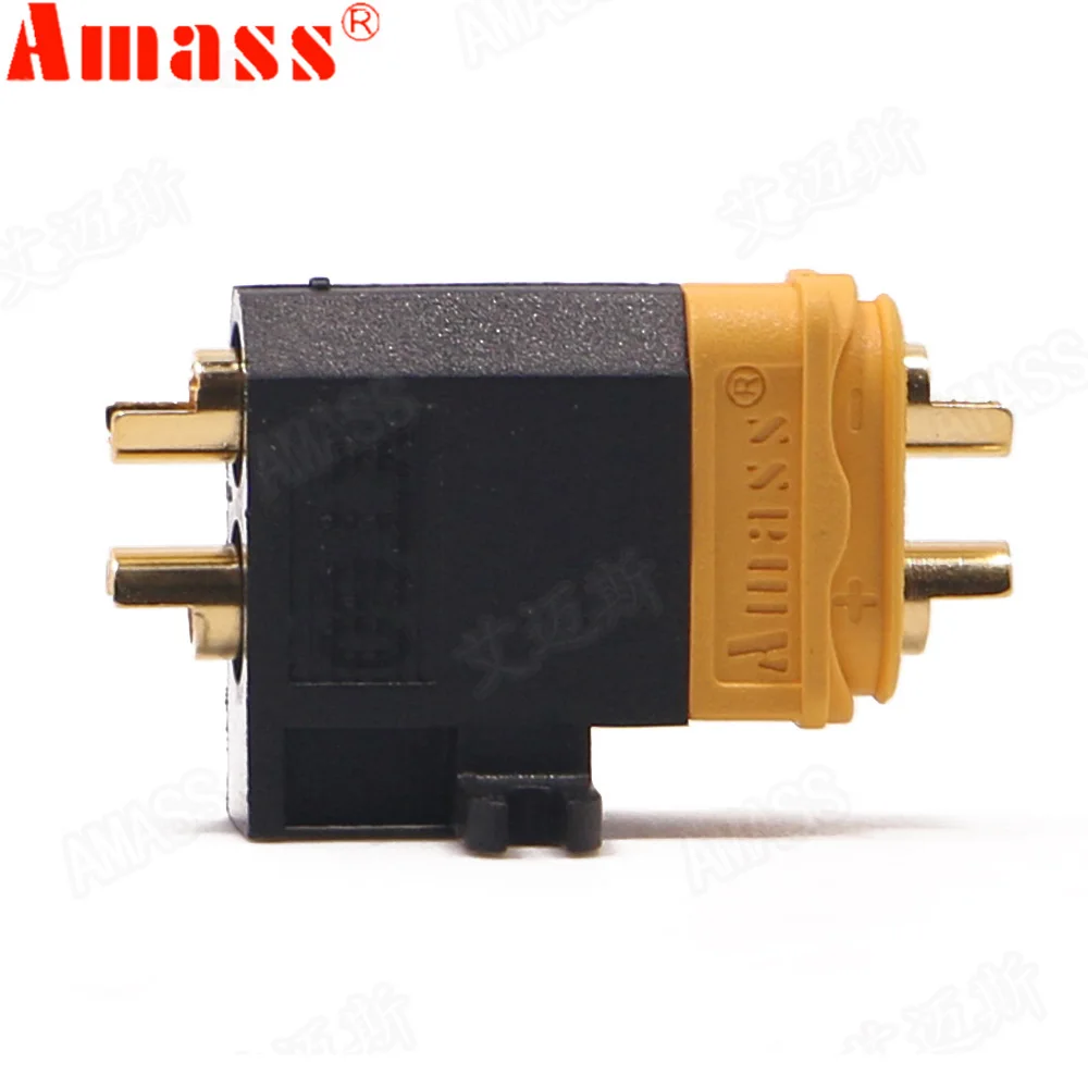 5/10/50 Cặp Đôi AMASS XT60-C Nữ Viên Đạn Bên Ngang Chuối Cắm Cho XT60 Đầu Kết Nối Cho Rc Pin Lipo RC Mô Hình Đồ Chơi 5
