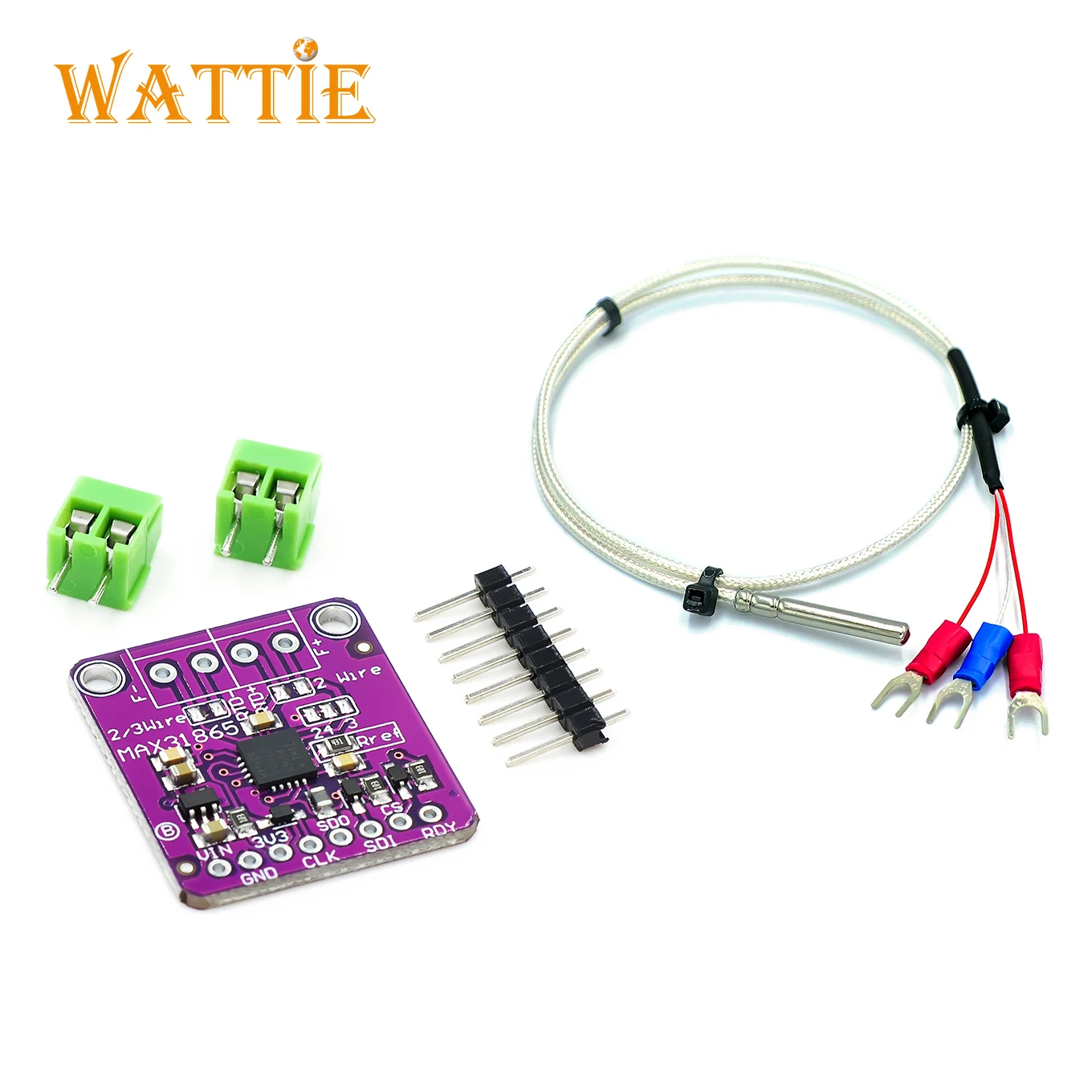 Max31865 platinum resistance temperature sensor detector module temperature acquisition RTD / pt100-pt1000