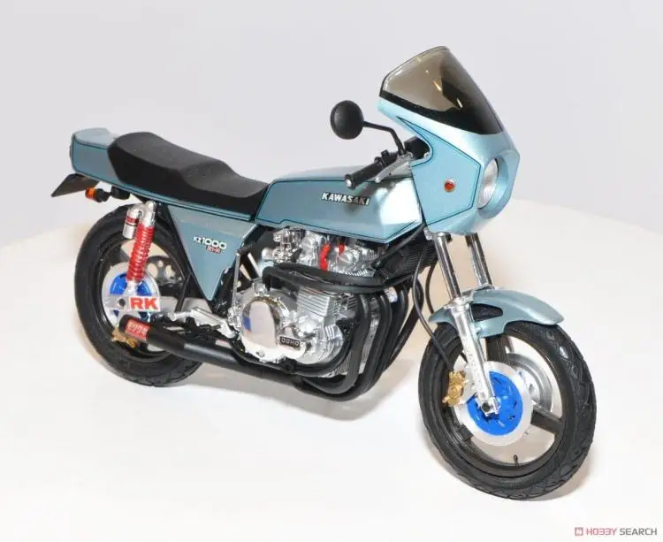 1/12 AOSHIMA plastic assembly car model toy Kawasaki Z1-R CUSTOM 1978 Motorcycle static model adult collection DIY KIT #05399