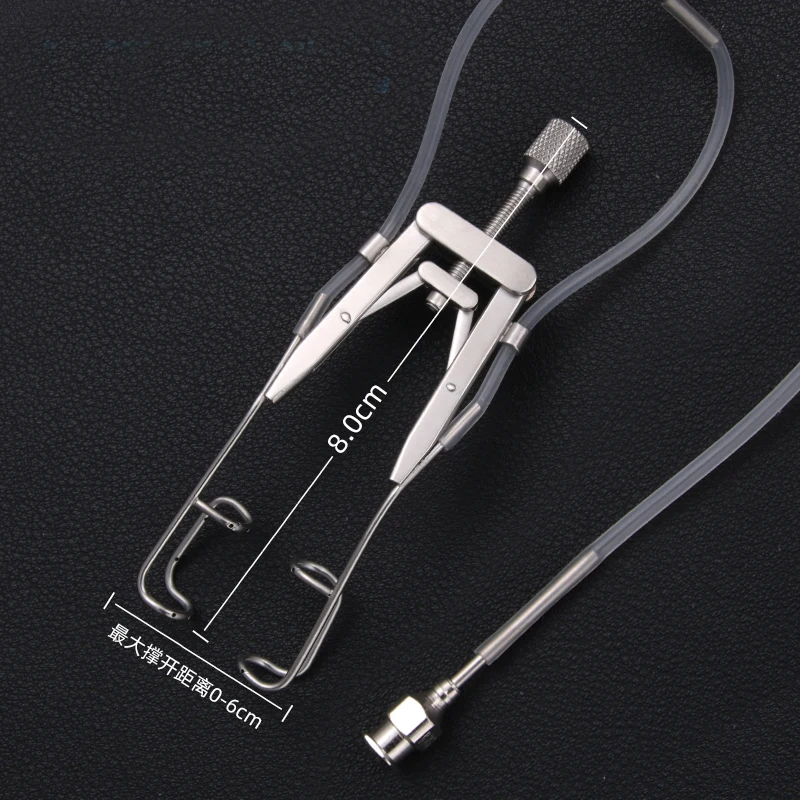 Microscopic instruments ophthalmic flushing type eyelid opener stainless steel titanium alloy eyelid opener with hole can be rin